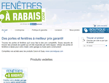 Tablet Screenshot of fenetresarabais.com